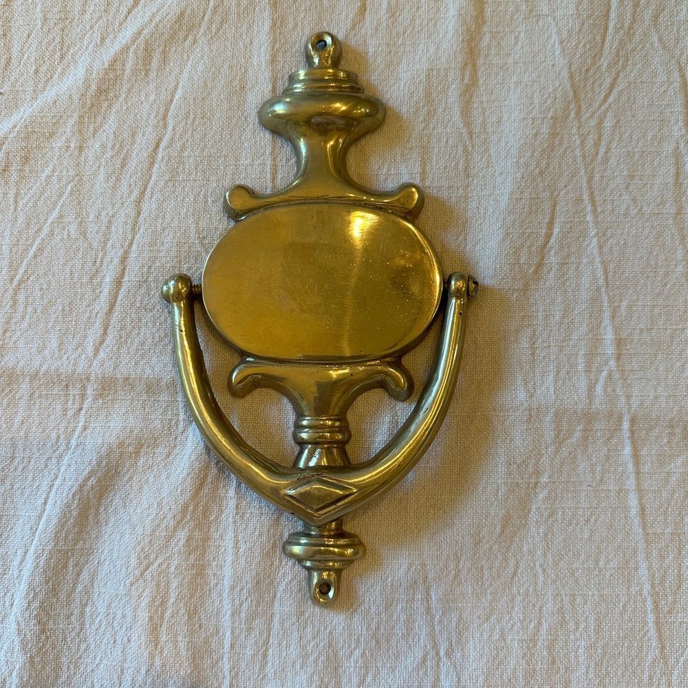 Vintage Brass Door Knocker